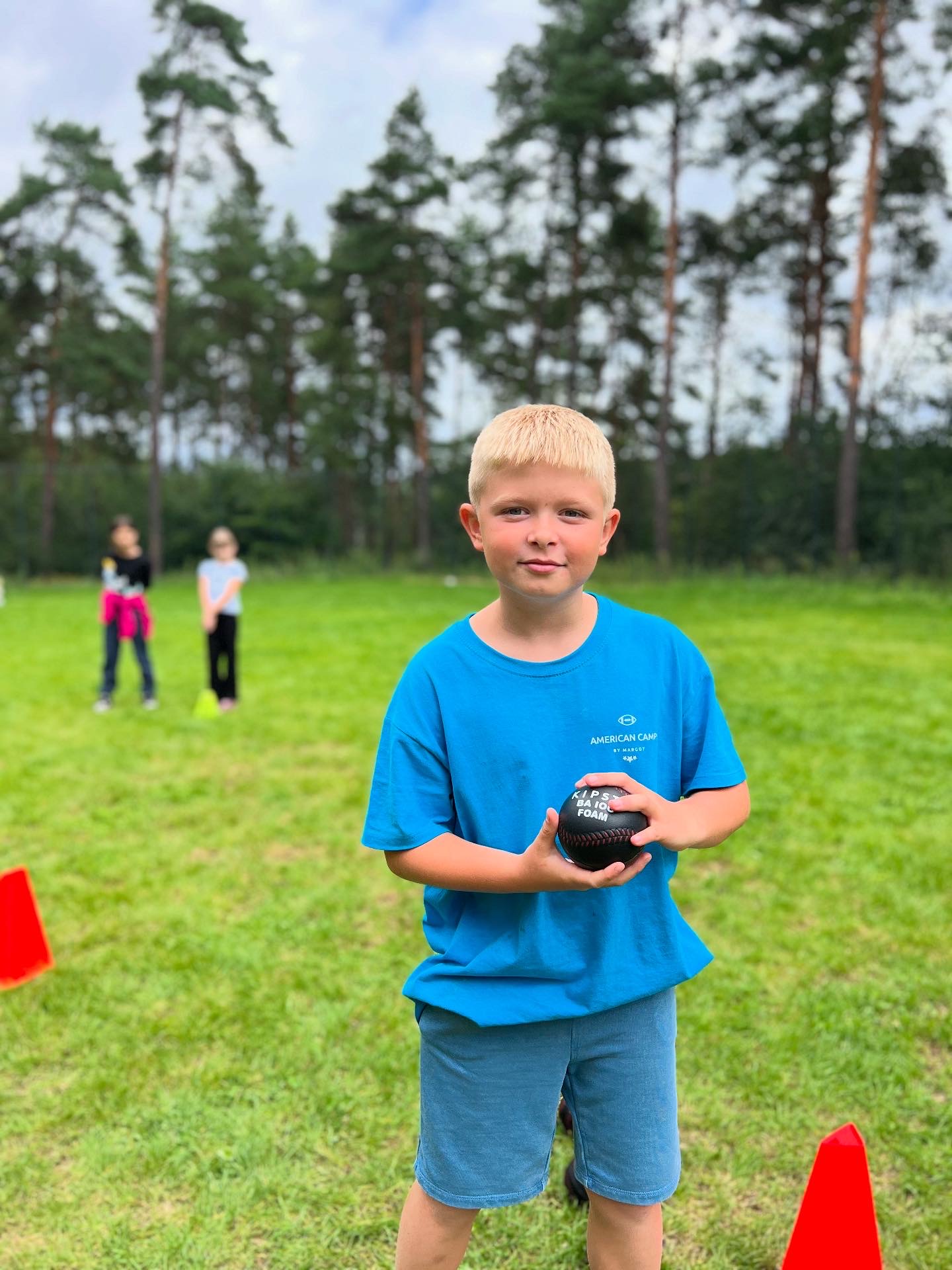Baseball at our camp!